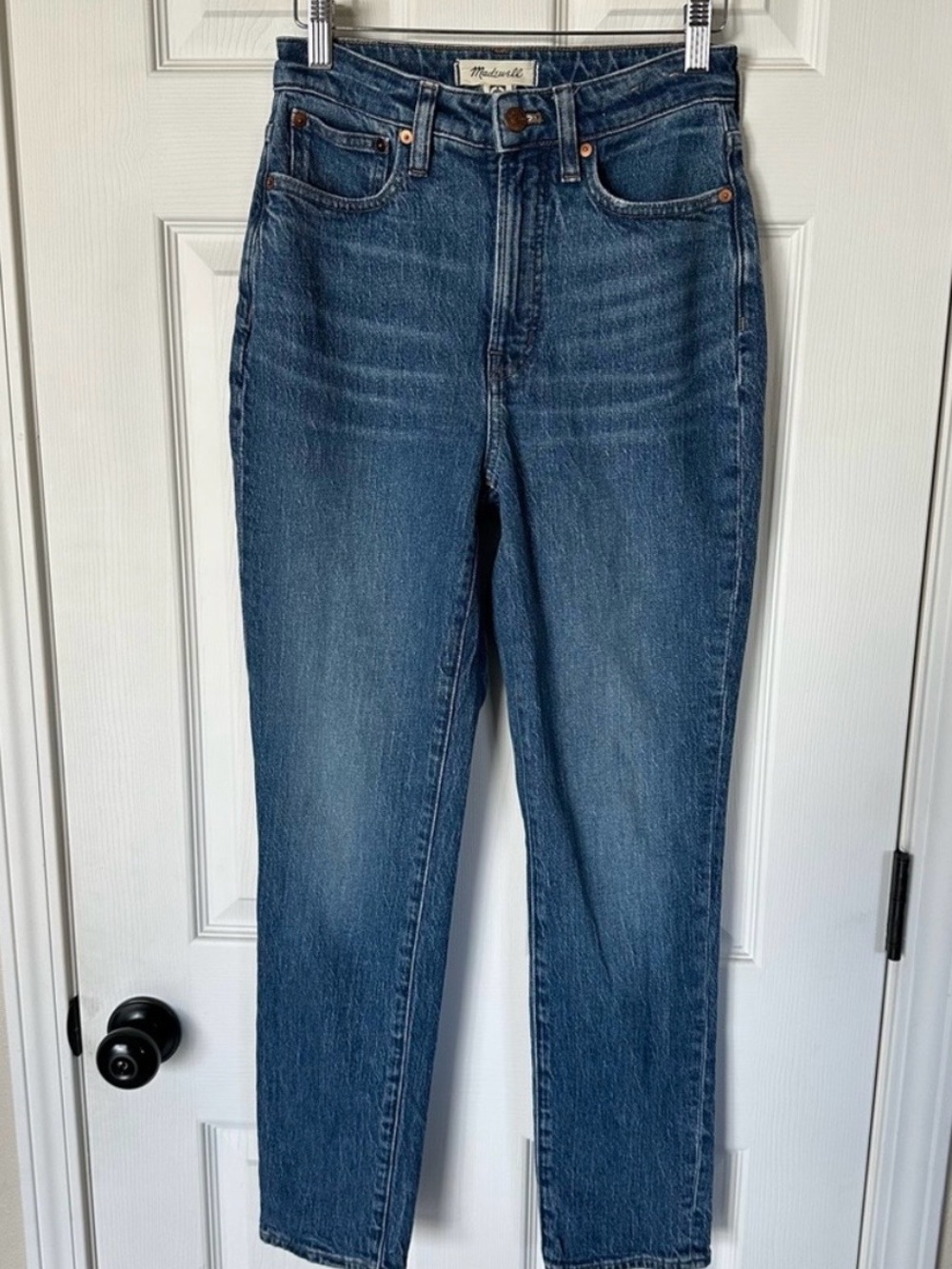 Madewell The Perfect Vintage Jean Decatur Wash Denim Blue High-Rise
